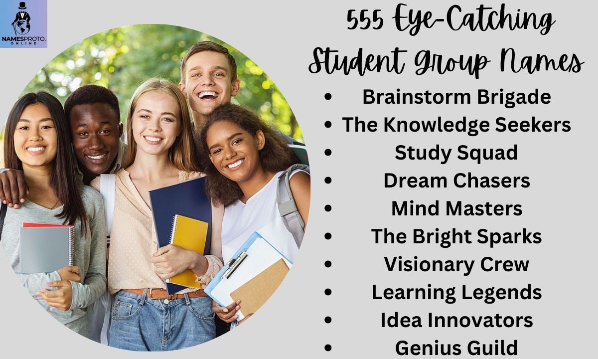 555 Eye-Catching Student Group Names for Any Class or Team