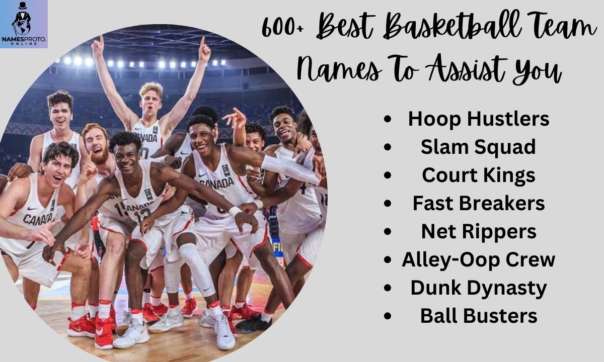 600+ Best Basketball Team Names To Assist You