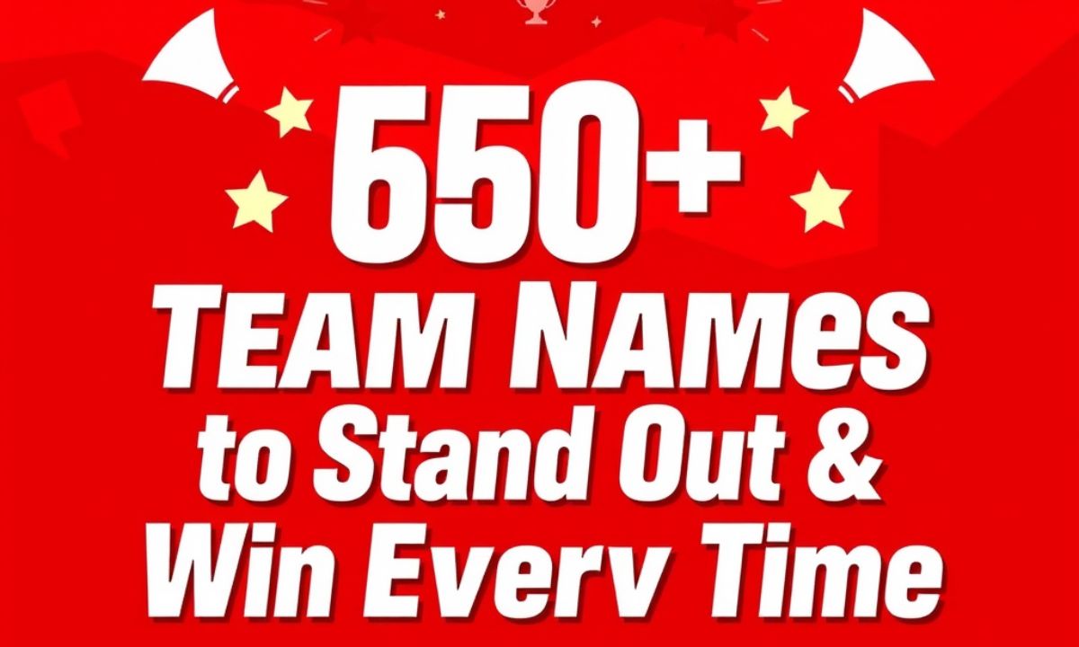 650+ Unique Red Team Names to Stand Out & Win Every Time