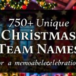 750+ Unique Christmas Team Names for a Memorable Celebration