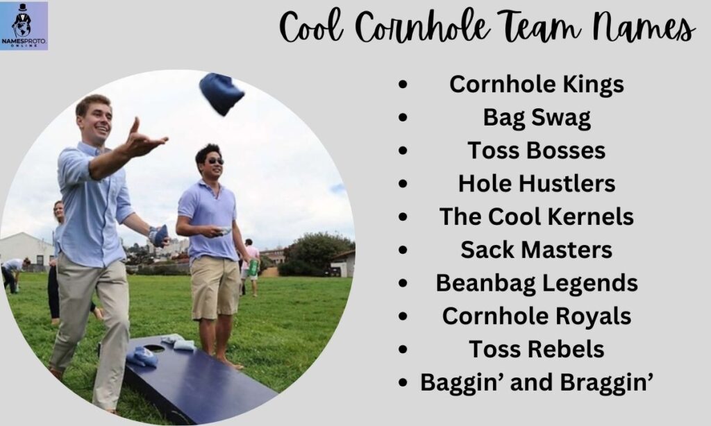 Cool Cornhole Team Names