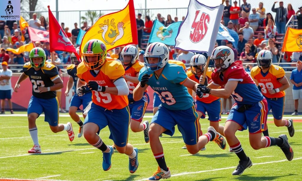 Top Flag Football Team Names