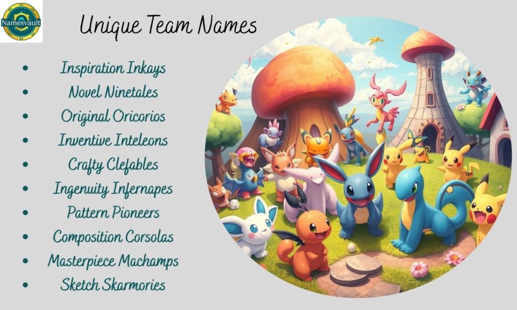 Creative Pokémon Team Names